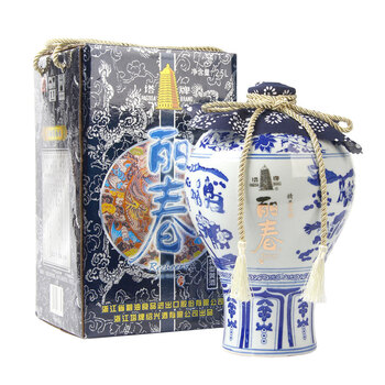 塔牌 绍兴黄酒 丽春 八年陈 精品陈酿 手工黄酒 半甜型 2.5L