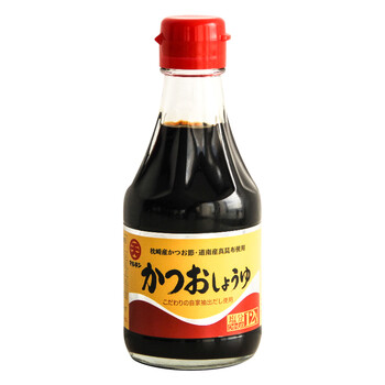 日本进口 丸天 儿童鲣鱼酱油调味汁 日式料理调味 200ML