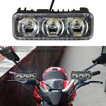 美蒂亚超亮本田125铃木王摩托车灯led大灯泡银