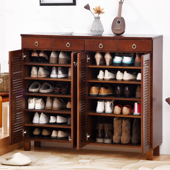 实木百叶门鞋柜排行榜 实木百叶门鞋柜十大排名推荐 京东
