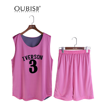 欧蓖丝 nba乔丹篮球衣服定制套装男运动训练服