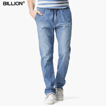 BILLION 直筒裤 原创设计 男士牛仔裤
