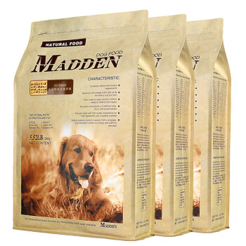 麦豆（Madden） 口味成犬狗粮 成犬通用狗粮15斤