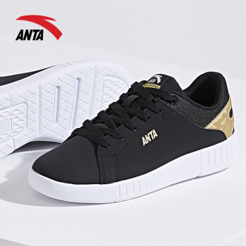 安踏（ANTA）板鞋-2黑/洋金/安踏白 36.5