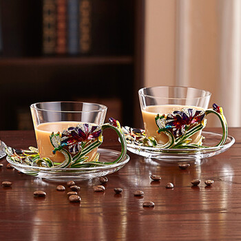 创意双层玻璃杯，喝出好气色