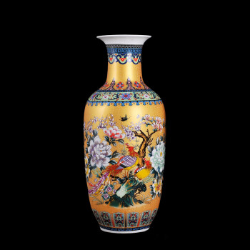 景德镇陶瓷花瓶落地