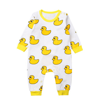 黄色小鸭婴儿服饰