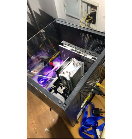 yeston盈通 i5 12400F/RTX4060 游戏电竞台式组装电脑主机整机 DIY组装机 配置二：i5-12400F+RX6650XT 8G 单主机