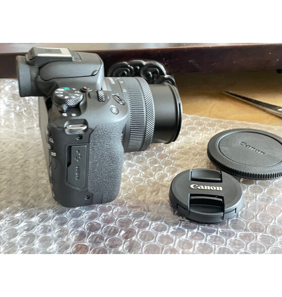 佳能（Canon）EOS R50 微单相机套机佳能r50便携佳能55-210mm高清数码照相机入门级 R50 18-45套机 黑色 最快次日达