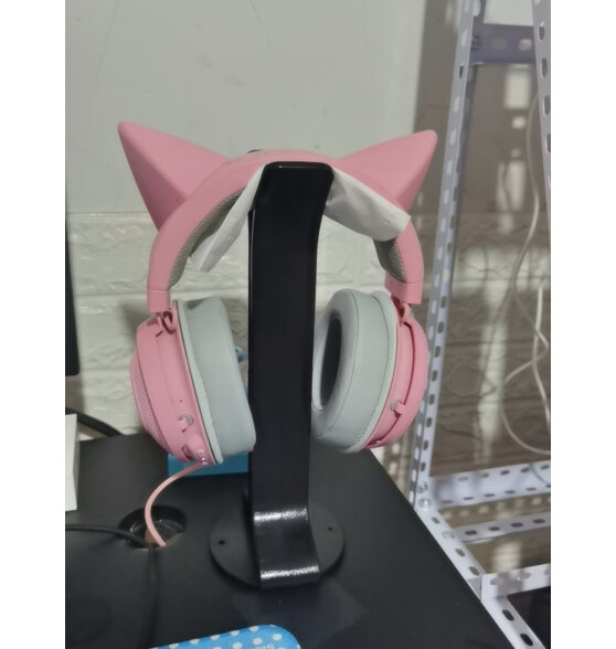 西伯利亚（XIBERIA） 头戴式网吧专用游戏耳机通用展示架方便简洁支架电脑办公蓝牙耳机支架挂架 支架黑色