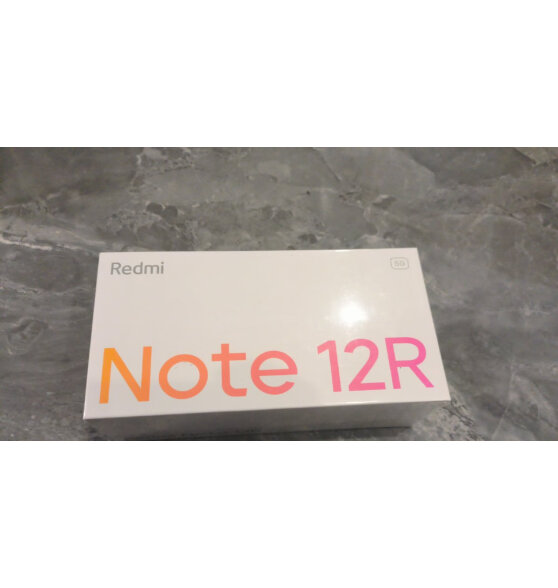 小米 Redmi 红米 Note12R 全网通5G 小金刚 6.79英寸 高刷护眼屏 学生网课 手机 子夜黑 4GB+128GB