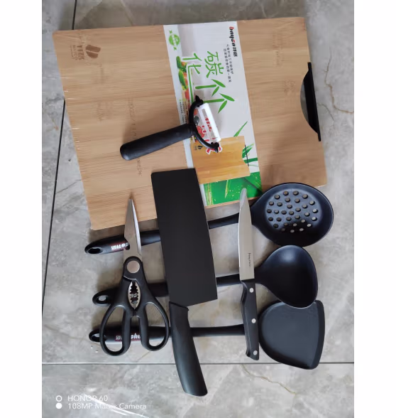 拜格（BAYCO）刀具套装七件套家用菜刀菜板组合水果刀剪
评测怎么样？好不好用呢？插图5