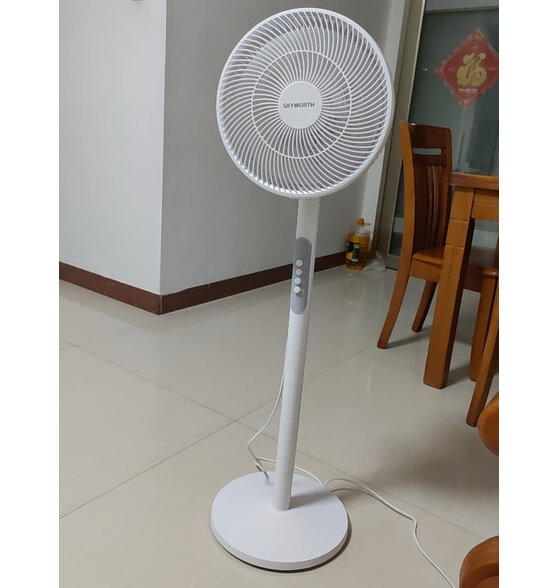 创维(skyworth)电风扇落地扇家用摇头平面扇安全好用吗?