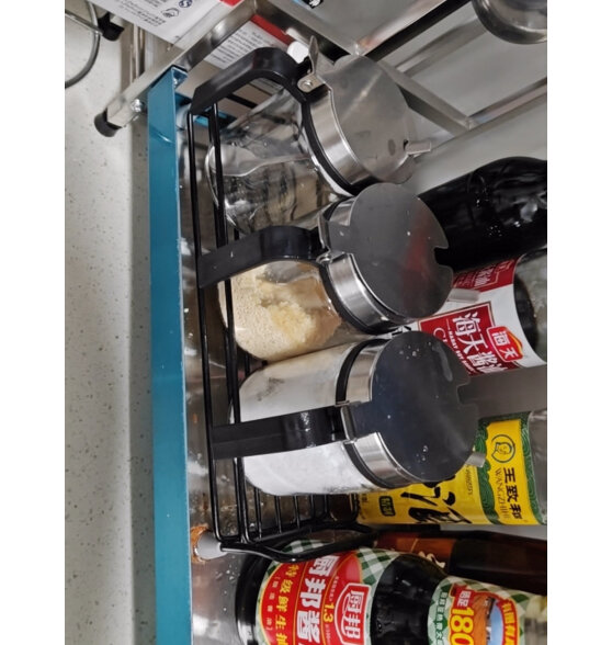 维艾（Newair）玻璃调料盒盐罐调料瓶调料罐厨房家用防潮防虫调味瓶单个装