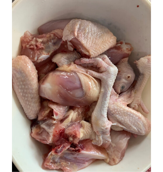 岽鲜 农家散养土鸡 三黄鸡 新鲜整只走地鸡柴鸡 鸡肉生鲜 1.5kg 发1只 3斤