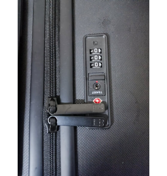 地平线8号（LEVEL8）行李箱拉杆箱24英寸托运箱 德国科思创PC箱体男女旅行箱 极光蓝