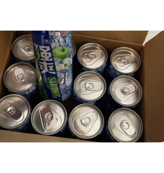 锐澳(rio)rio锐澳强爽8度微醺清爽系列330ml鸡尾酒 预调酒洋酒气泡