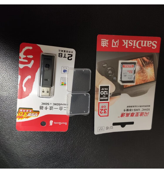 闪迪（SanDisk）高速SD存储卡CLASS10单反相机微单电视内存卡行车记录仪大卡 SDHC 32G（读取高达120MB）
