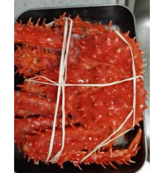 首鲜道智利帝王蟹礼盒鲜活熟冻大螃蟹腿蟹脚蟹类生鲜年货海鲜礼盒 帝王蟹 6.0-6.4斤（全国顺丰发）