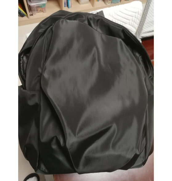 朗斐双肩包男士背包大容量休闲商务旅行电脑包高中大学生书包男行李包 黑色