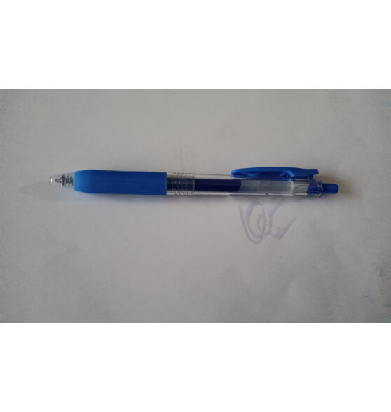 日本ZEBRA斑马中性笔JJ15学生考试专用刷题速干笔做笔记手账彩色按动水笔财务办公签字笔0.5mm 蓝色BL 1支装