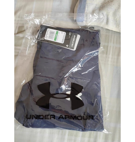 安德玛（UNDERARMOUR）春夏HeatGear Armour男子紧身裤1361586 黑色001 L 三八节礼物