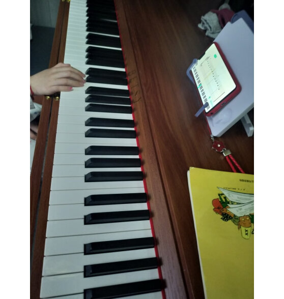 贝琪（Betsy）B365电钢琴重锤88键初学者入门成人专业学习抽屉式电子钢琴 B365重锤键-木纹白+谱架