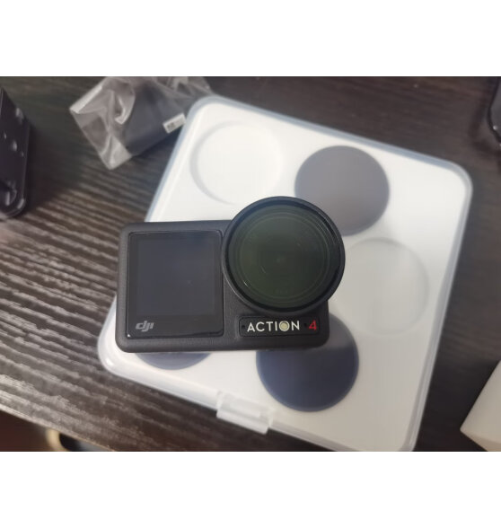 PGYTECH 兔笼适用DJI Action4/3运动相机金属边框灵眸配件磁吸快装外接麦克风补光灯vlog摄影配件