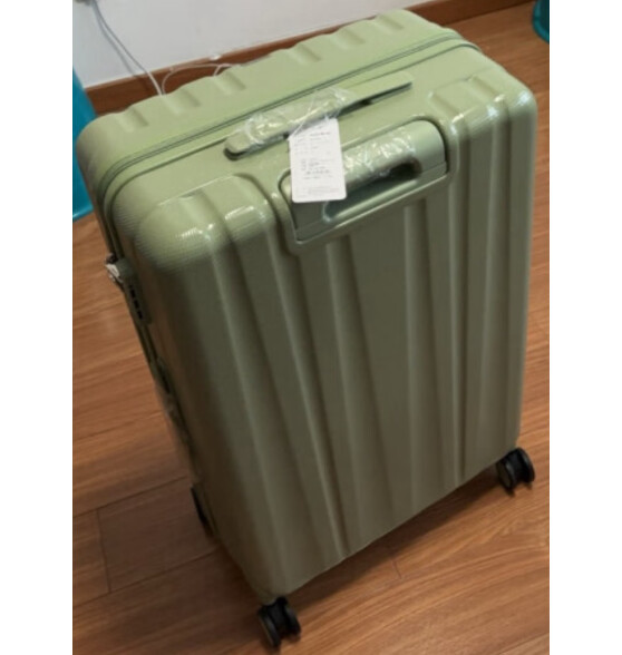 汉客行李箱男拉杆箱女旅行箱50多升大容量22英寸象牙白密码箱再次升级