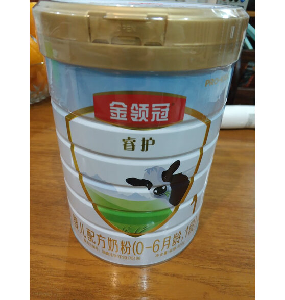 伊利金领冠睿护1段婴儿配方奶粉800克含乳铁蛋白使用感受?