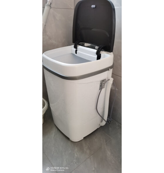 VCJ7.5KG洗衣机小型迷你半全自动家用宿舍租房母婴儿童适用 7.5KG丨蓝光洁净丨飓风动力丨可洗四件套