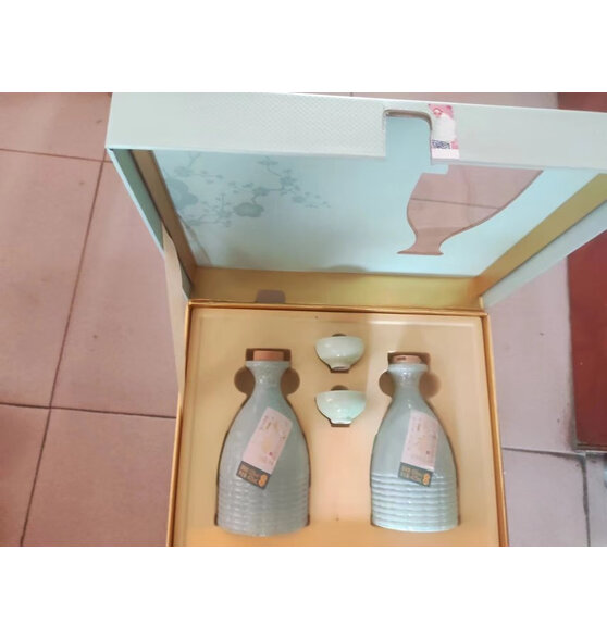 心意礼物new汾杏山西杏花村清香型白酒53度清韵白酒礼盒(475ml*2瓶)