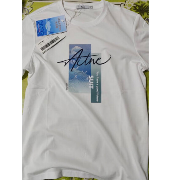 HLA海澜之家短袖T恤男夏新疆棉微弹圆领数码印花t恤男
质量好吗？为什么评价这么好？