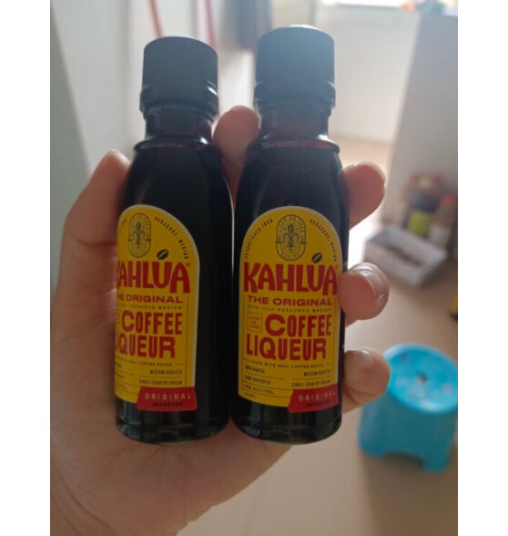 甘露（KAHLUA）咖啡力娇酒（Kahlua）利口酒 甜酒原装进口洋酒 预调酒 甘露咖啡小瓶 50ml