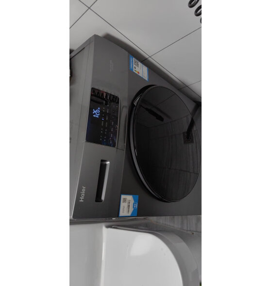 Haier【超薄晶彩洗烘新品】海尔洗衣机全自动洗烘一体机
质量好吗？为什么评价这么好？