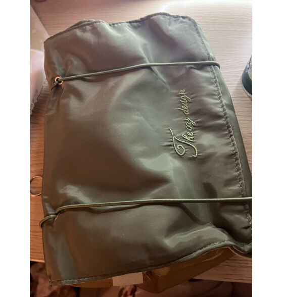 佳茉 化妆包 旅行洗漱包可拆分便携式大容量收纳袋旅行收纳包 抹茶绿