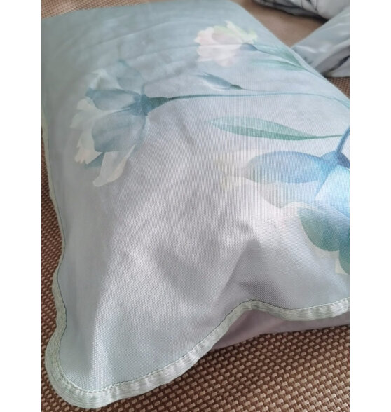 罗莱家纺 枕头枕芯大豆纤维枕头天然乳胶立高枕 60支全棉抗菌-立高