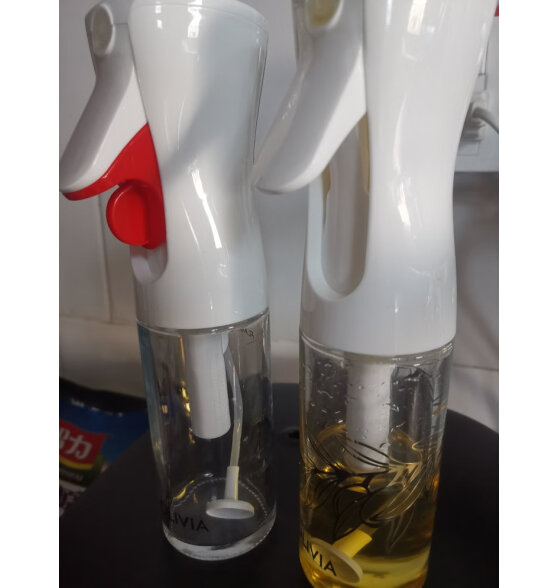 FLAIROSOL喷油瓶荷兰专利雾化控油壶空气炸锅家用厨房玻璃喷雾瓶130ml 金叶子+金字