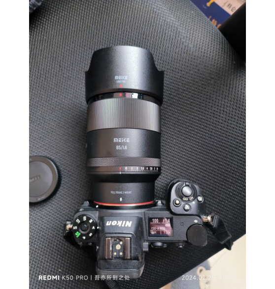 MEKE美科85mmf1.4全画幅自动对焦镜头静马达适用FE卡口,Z卡口定焦镜头 不支持NEX系列 索尼FE卡口（现货 77mm