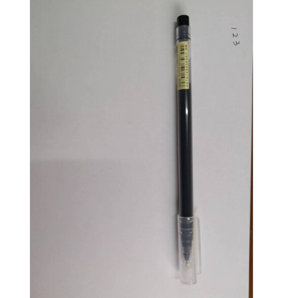 不忘初意 巨能写中性笔黑色笔0.5mm大容量全针管考试办公签字笔学生书写用笔 30支 经典黑 yc