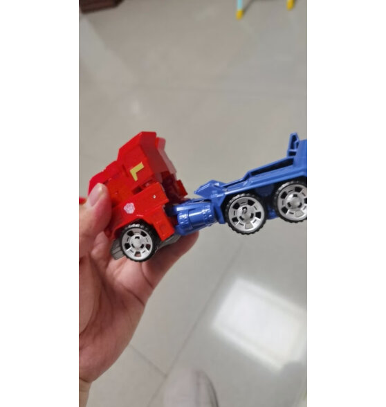 糖米儿童玩具变形玩具金刚大黄蜂擎天赛博坦G1汽车机器人合金手办男孩
