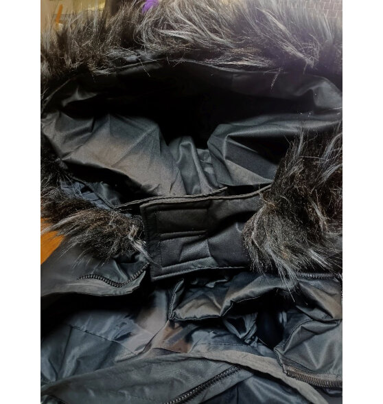 稻草人（MEXICAN）羽绒服男冬季休闲中长款白鸭绒工装外套保暖加厚潮896 黑色 XL
