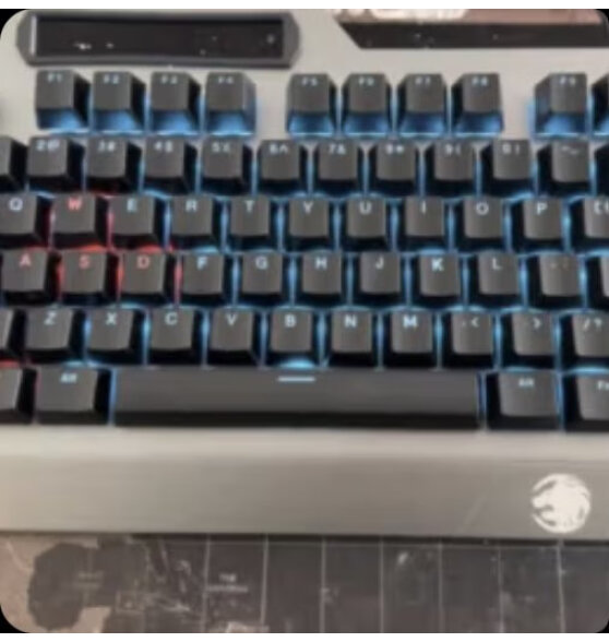 前行者（EWEADN）TK900机械键盘鼠标套装电竞游戏有线台式电脑笔记本办公键鼠外接多功能旋钮  黑轴蓝光外设