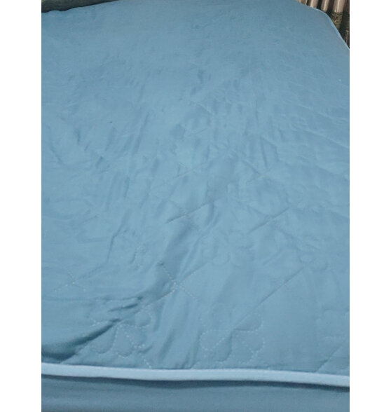 雅鹿 床笠单件床罩1.8x2米席梦思加厚夹棉床单床套透气防滑床垫保护套 商务灰 180*200cm