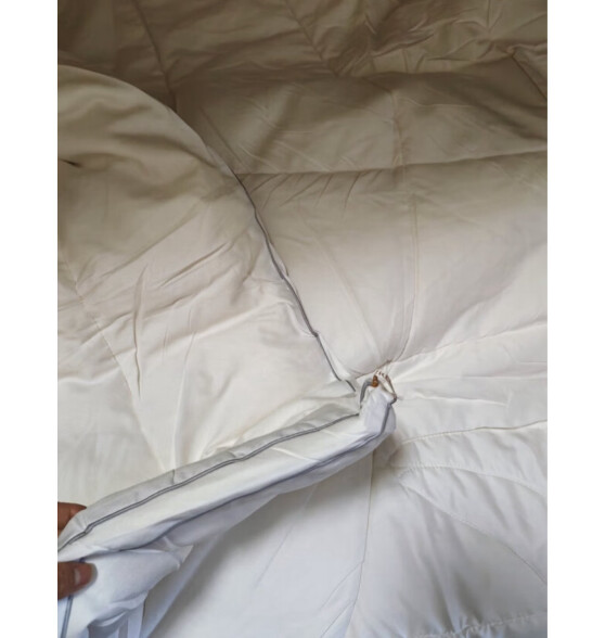 水星家纺床上四件套纯棉磨毛被套床单四件套床上用品套件1.8米床沧之水