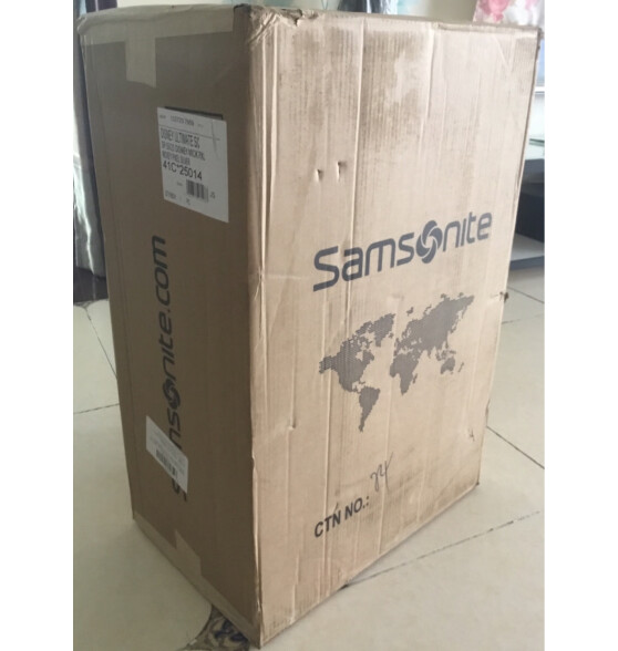 新秀丽（Samsonite）拉杆箱迪士尼卡通纪念款密码行李箱旅行箱 41C*25013银色20英寸