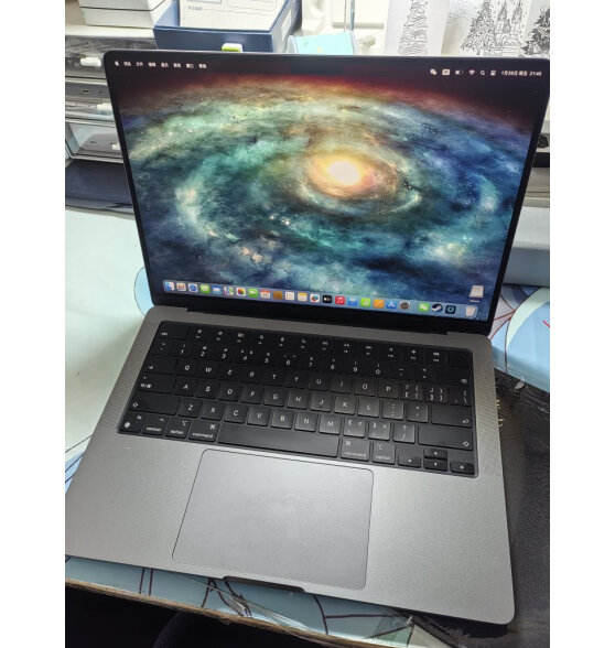 Apple/苹果2023款MacBookPro14英寸M3(8+10核)16G512G 银色笔记本电脑Z1A900049