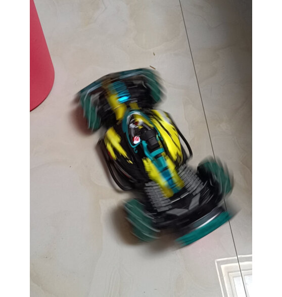 活石（LIVING STONES）儿童玩具rc遥控汽车遥控车喷雾漂移F1赛车男孩玩具新年礼物 36CM黑蓝F1