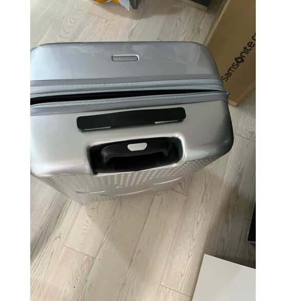 新秀丽（Samsonite）拉杆箱迪士尼卡通纪念款密码行李箱旅行箱 41C*25013银色20英寸