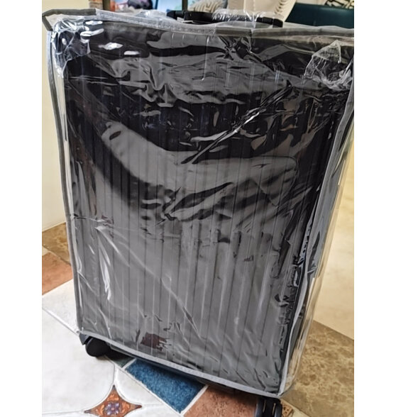 左汀X001 Pro 多功能行李箱 防撞抗压铝框拉杆箱 大容量旅行箱 密码箱 烟白色 20英寸，可登机，适合短途出差